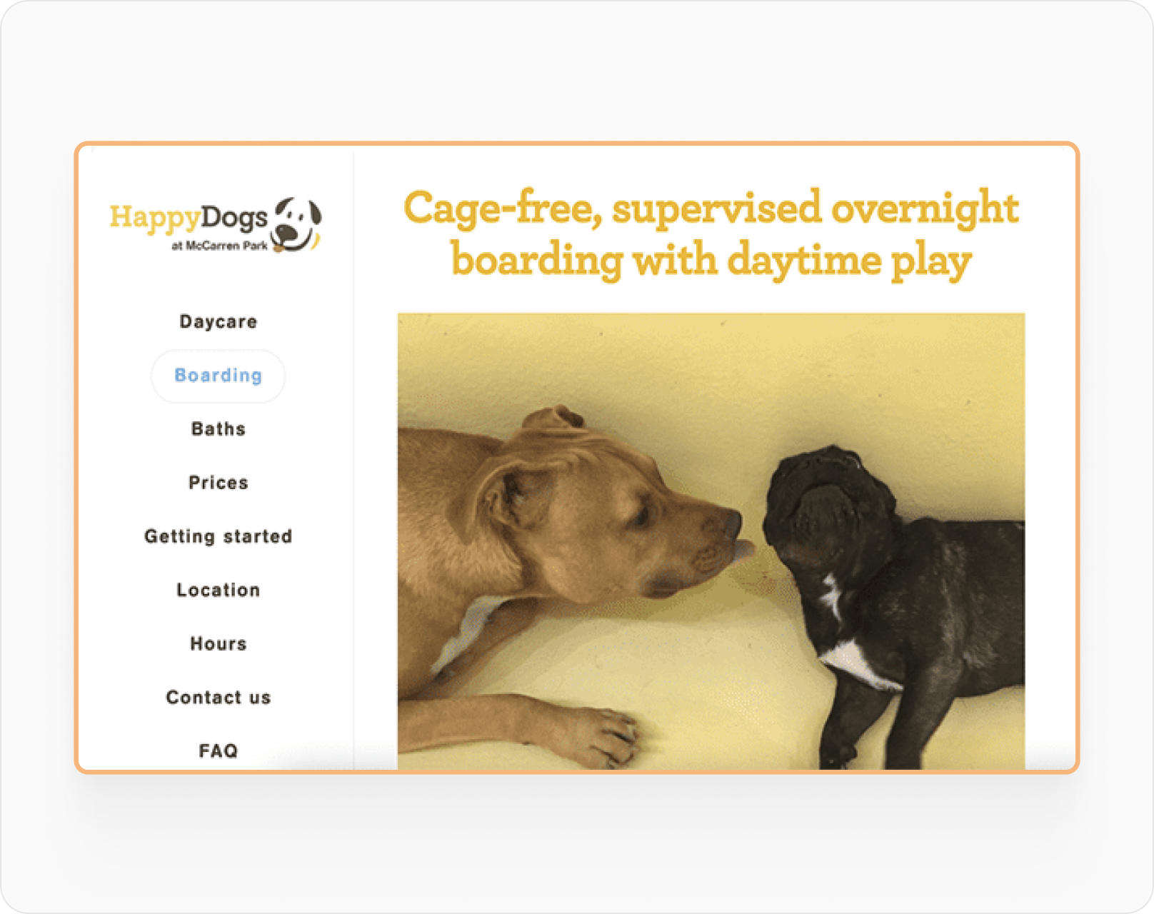 HappyDogs Boarding