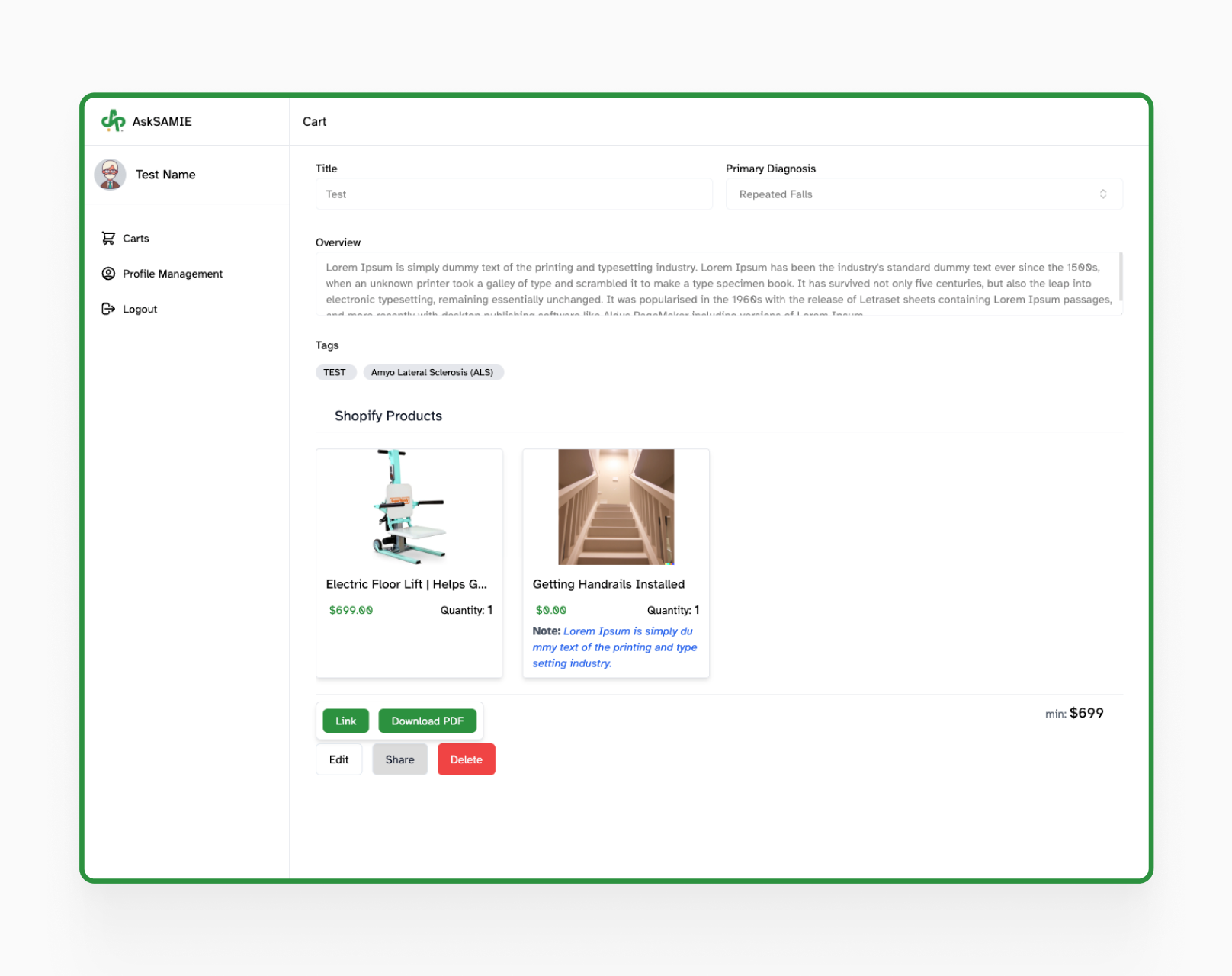 AskSamie - products